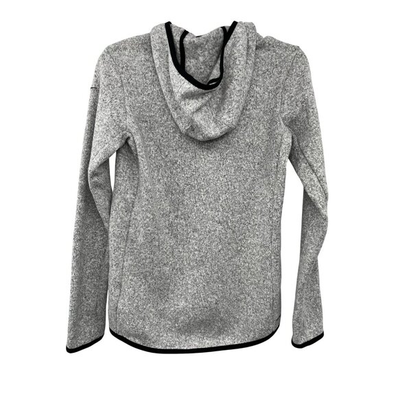 Nike Hypernatural Therma-Fit Hoodie Womens S Used Gray Black Trim 806981-063 - Picture 2 of 16